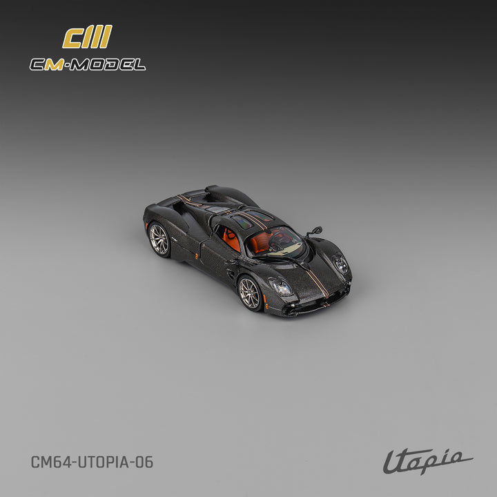[Preorder] CM Model 1:64 Pagani Utopia Full Carbon with Red Line CM64-Utopia-06
