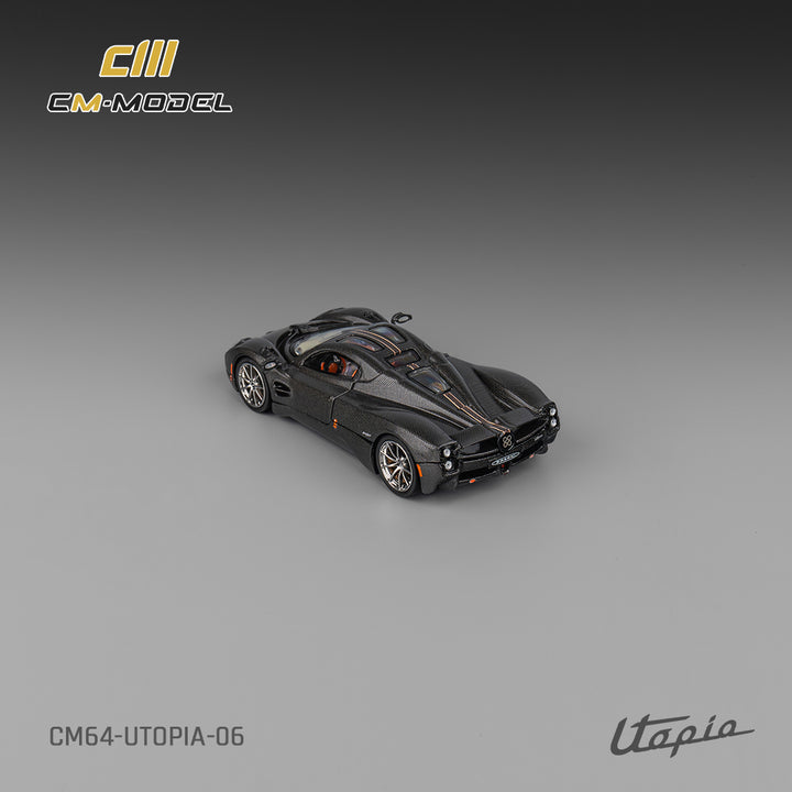 [Preorder] CM Model 1:64 Pagani Utopia Full Carbon with Red Line CM64-Utopia-06