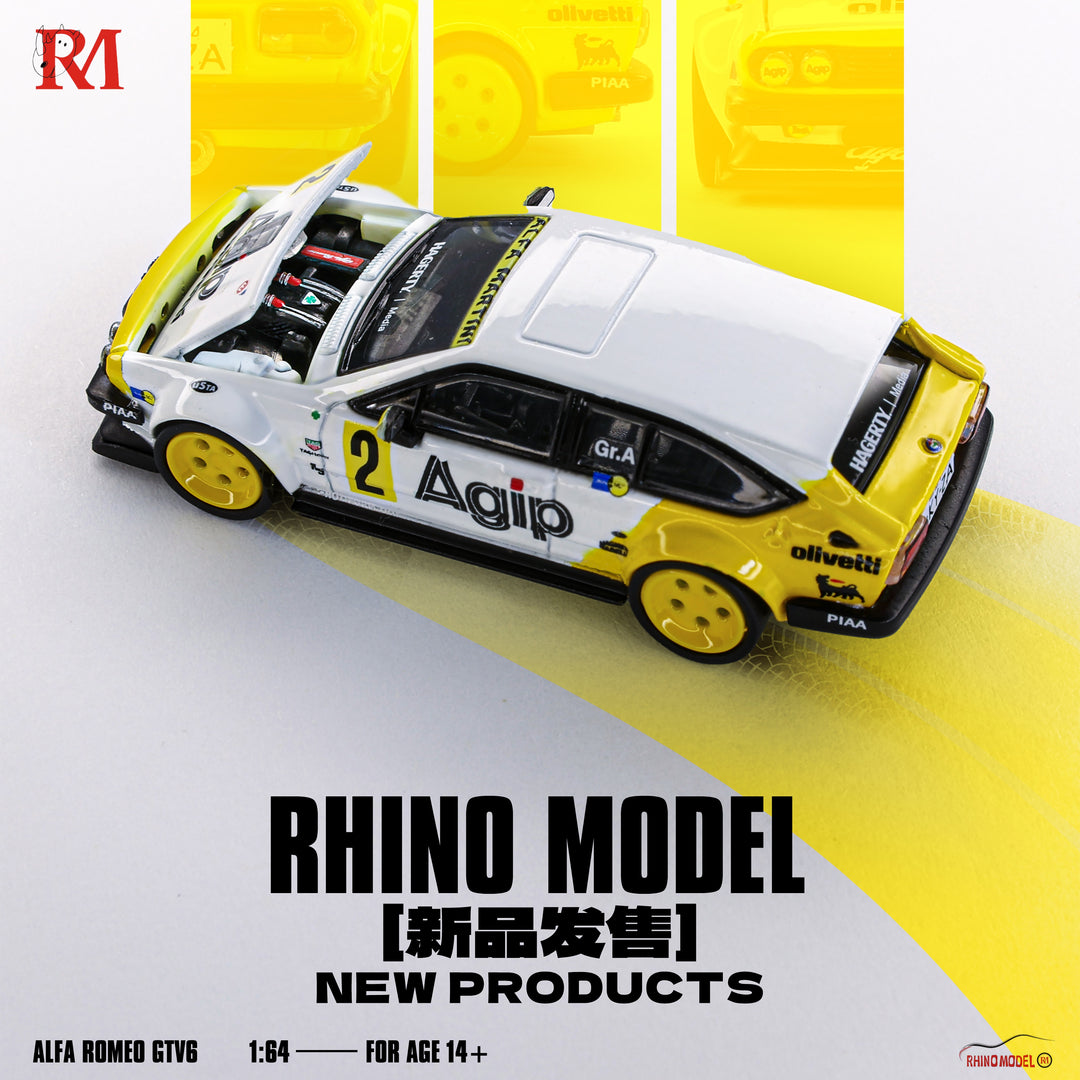[Preorder] Rhino Model 1:64 Alfa Romeo GTV6 Wide-Body Modified