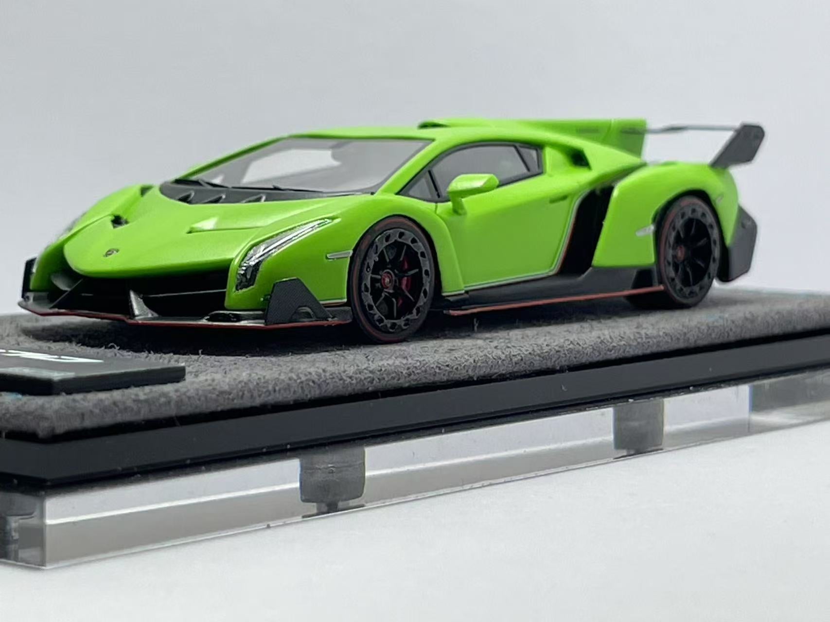 1/64 DMH ランボルギーニ　Veneno ヴェネーノ　マットグリーン 1/64 DMH ランボルギーニ Veneno ヴェネーノ マットグリーン
