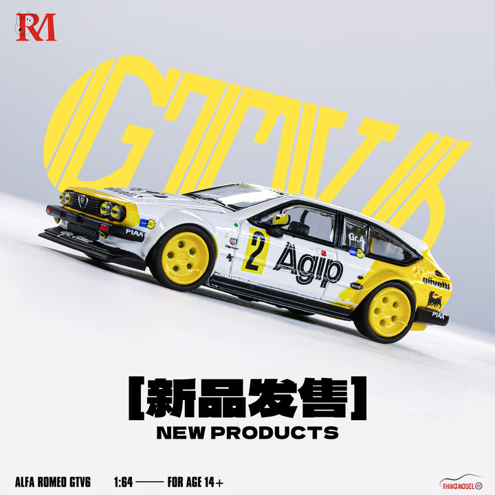 [Preorder] Rhino Model 1:64 Alfa Romeo GTV6 Wide-Body Modified