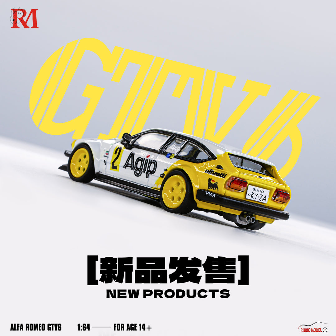 [Preorder] Rhino Model 1:64 Alfa Romeo GTV6 Wide-Body Modified