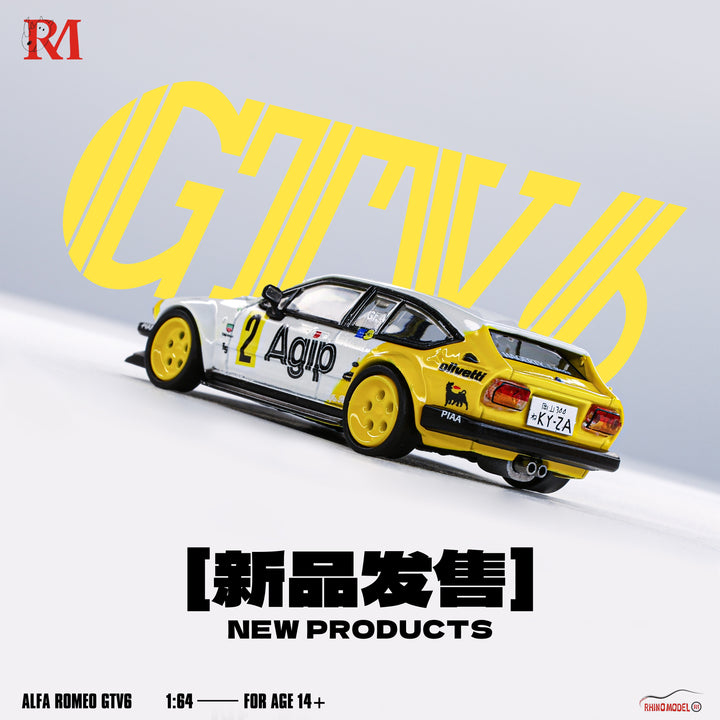 [Preorder] Rhino Model 1:64 Alfa Romeo GTV6 Wide-Body Modified