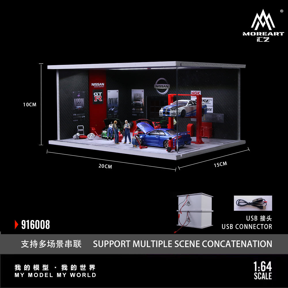 [Preorder] MoreArt 1:64 ASSEMBLED VERSION LIGHTING SCENE (2 Versions)