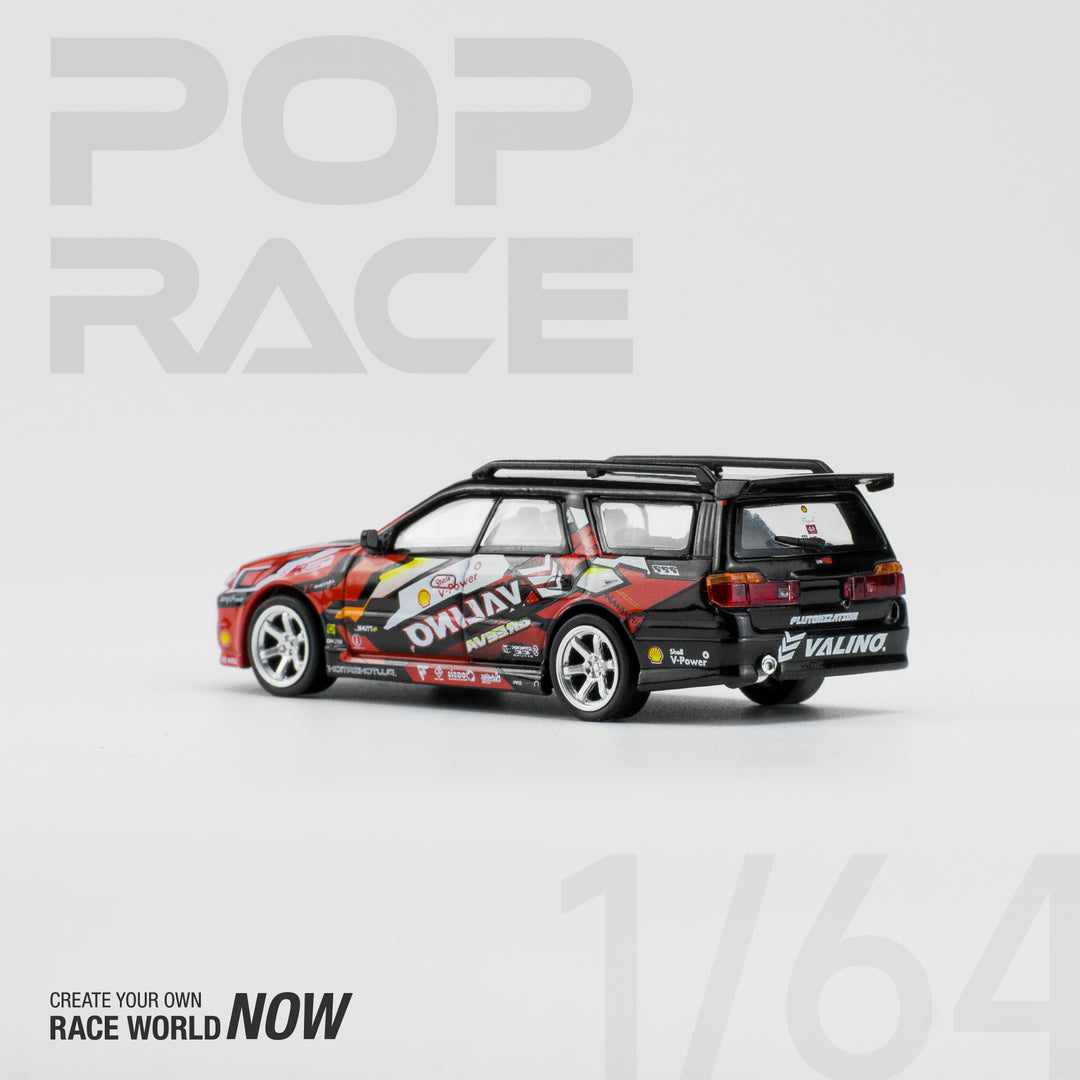 POPRACE 1:64 NISSAN STAGEA SHELL- Toyeast PR640038