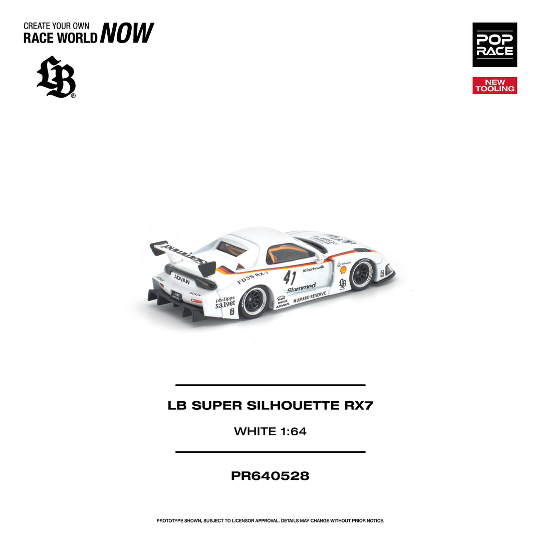[Preorder] POPRACE 1:64 LB SUPER SILHOUETTE RX7 (FD3S) PR640528