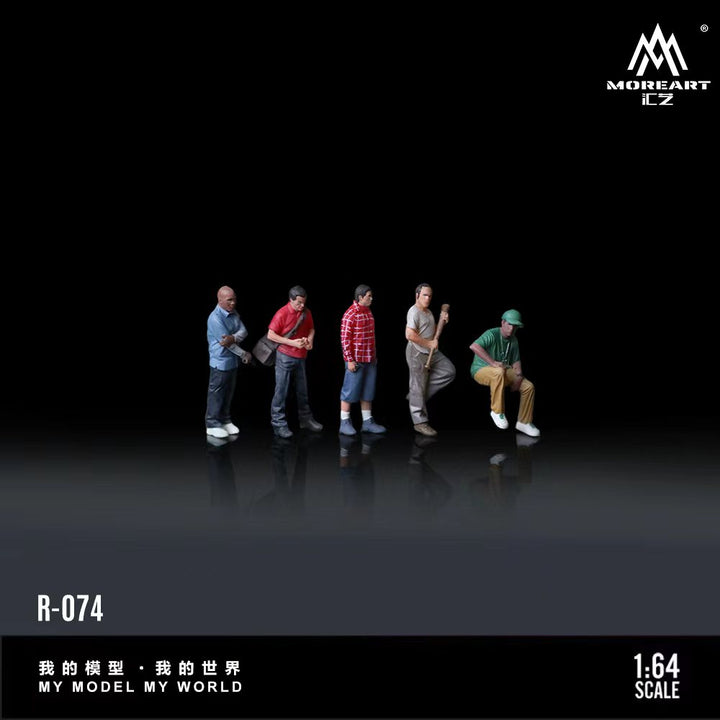 MoreArt 1:64 Grand Theft Auto Figure Set MO223074