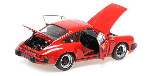 MINICHAMPS 1:18 PORSCHE 911 CARRERA - 1983 - RED