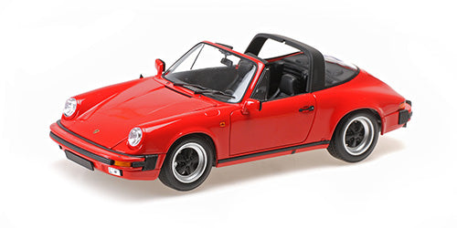 MINICHAMPS 1:18 PORSCHE 911 CARRERA 3.2 TARGA - 1983 - RED