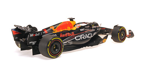 MINICHAMPS 1:12 RED BULL RACING HONDA RB19 - MAX VERSTAPPEN - 2ND PLACE QATAR SPRINT RACE - WORLD CHAMPION 2023