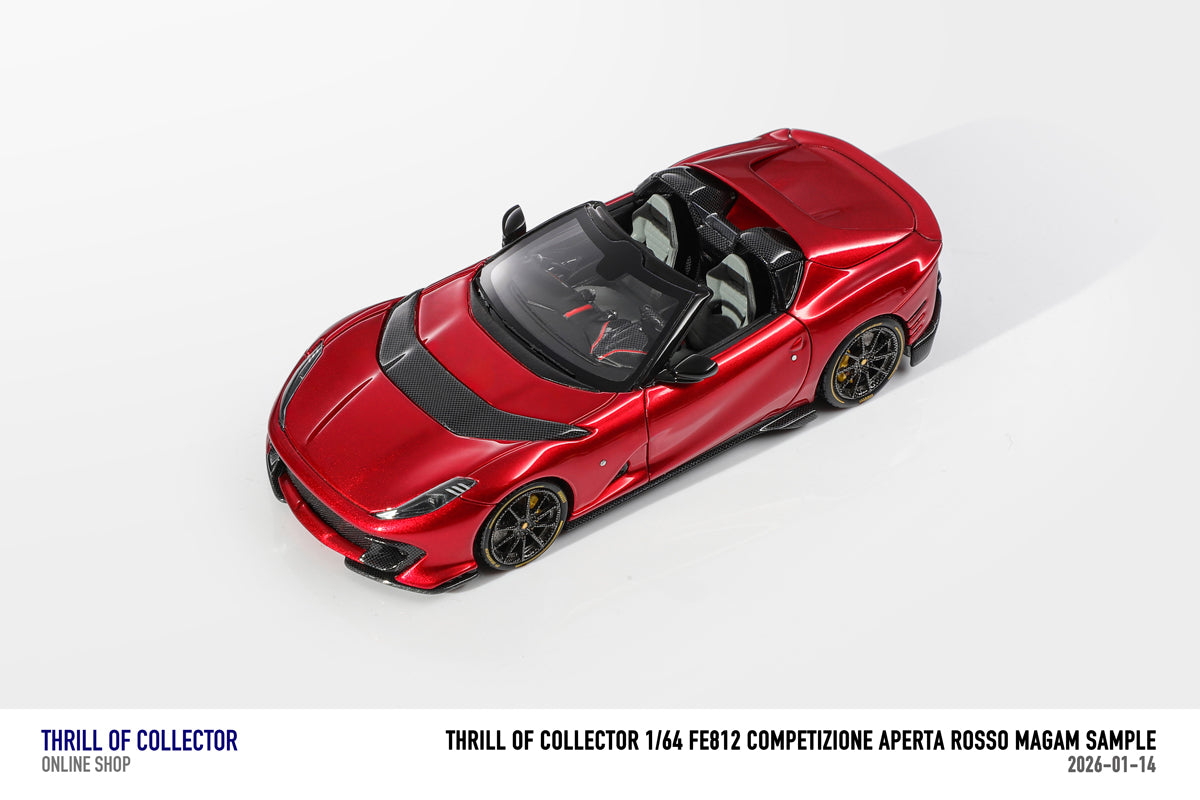TOC 1:64 Ferrari 812C Aperta (10 Colours) – Horizon Diecast