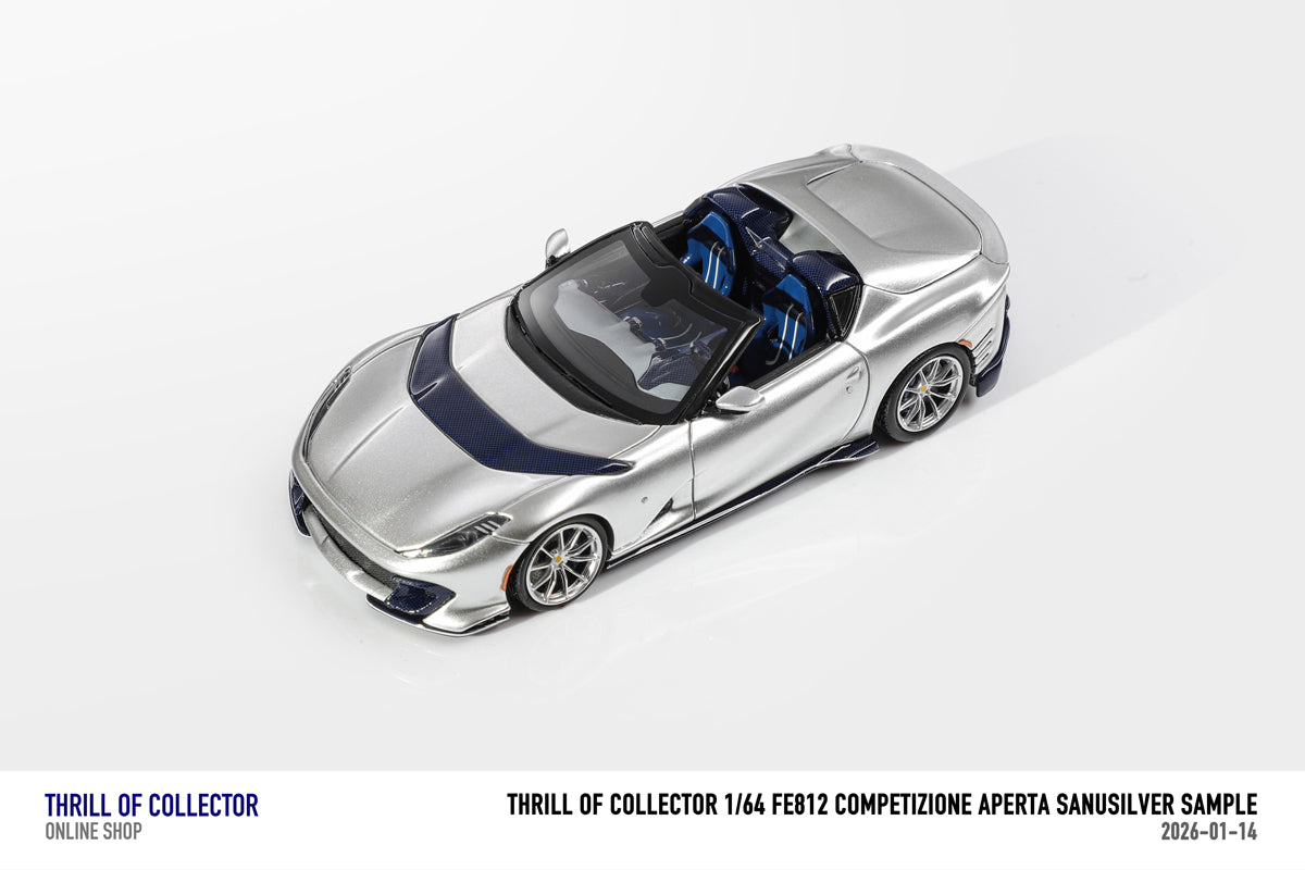 TOC 1:64 Ferrari 812C Aperta (10 Colours) – Horizon Diecast