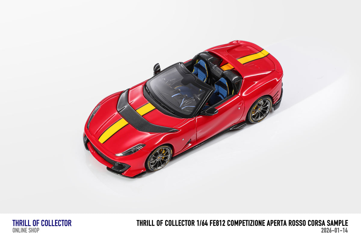 TOC 1:64 Ferrari 812C Aperta (10 Colours) – Horizon Diecast