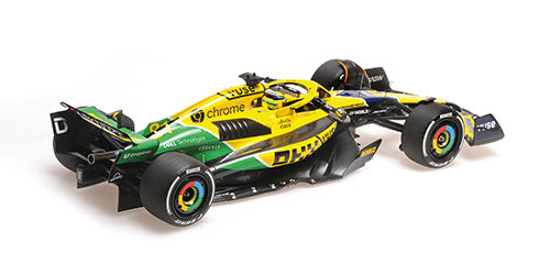 MINICHAMPS 1:18 MCLAREN FORMULA 1 TEAM MCL38 - OSCAR PIASTRI - 2ND PLACE MONACO GP 2024