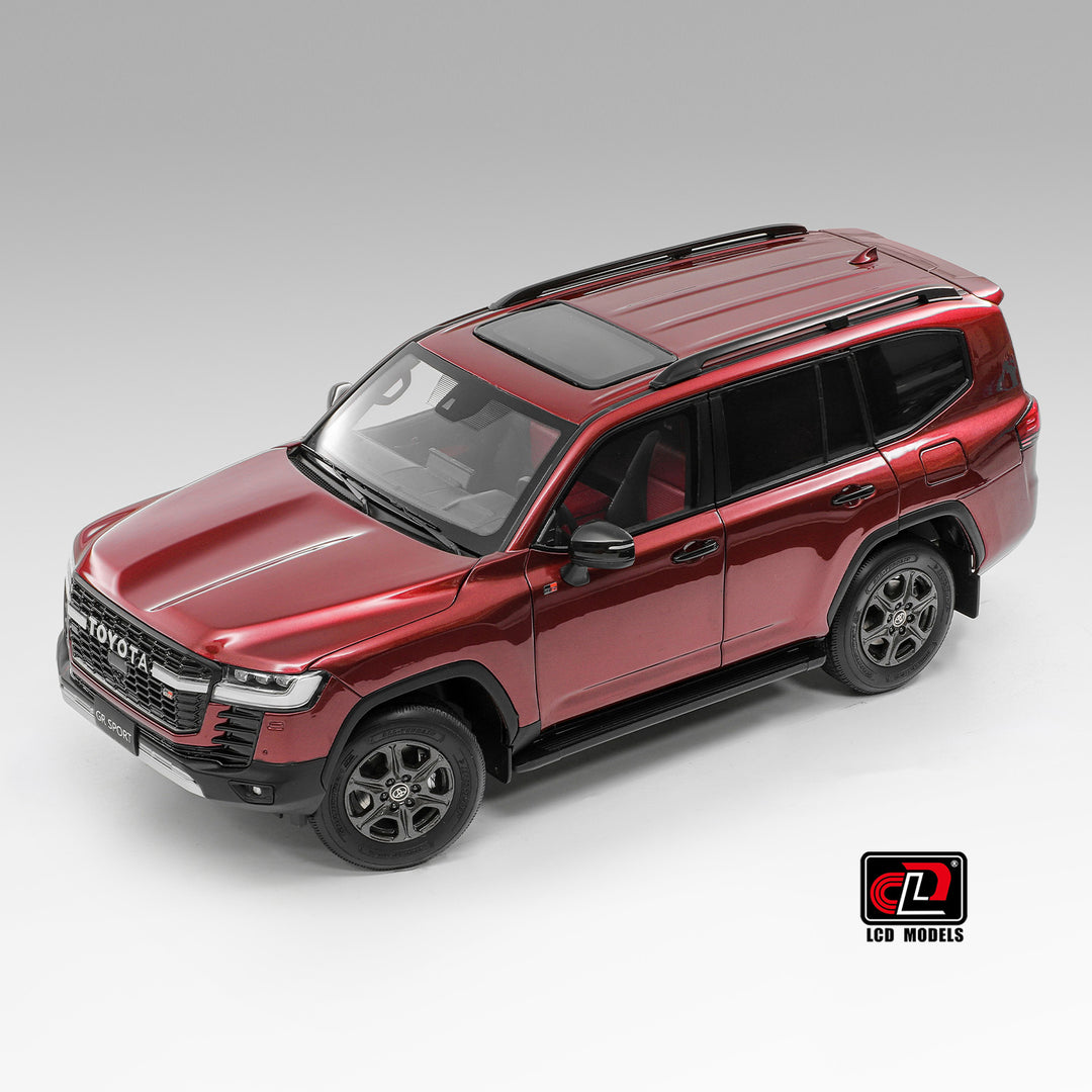 [Preorder] LCD 1:18 Toyota Land Cruiser LC300-GR Sport (4 Colours) LCD18013