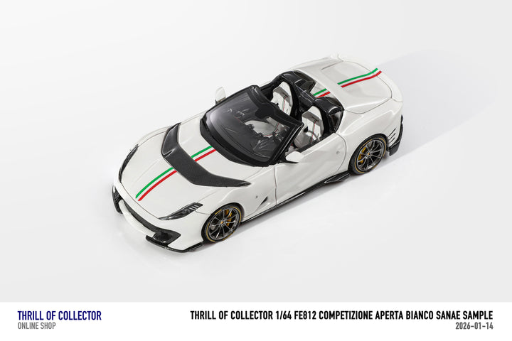 TOC 1:64 Ferrari 812C Aperta (10 Colours)