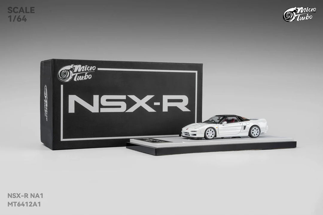 [Preorder] Microturbo 1:64 Custom NSX-R - Metallic White MT6412A1