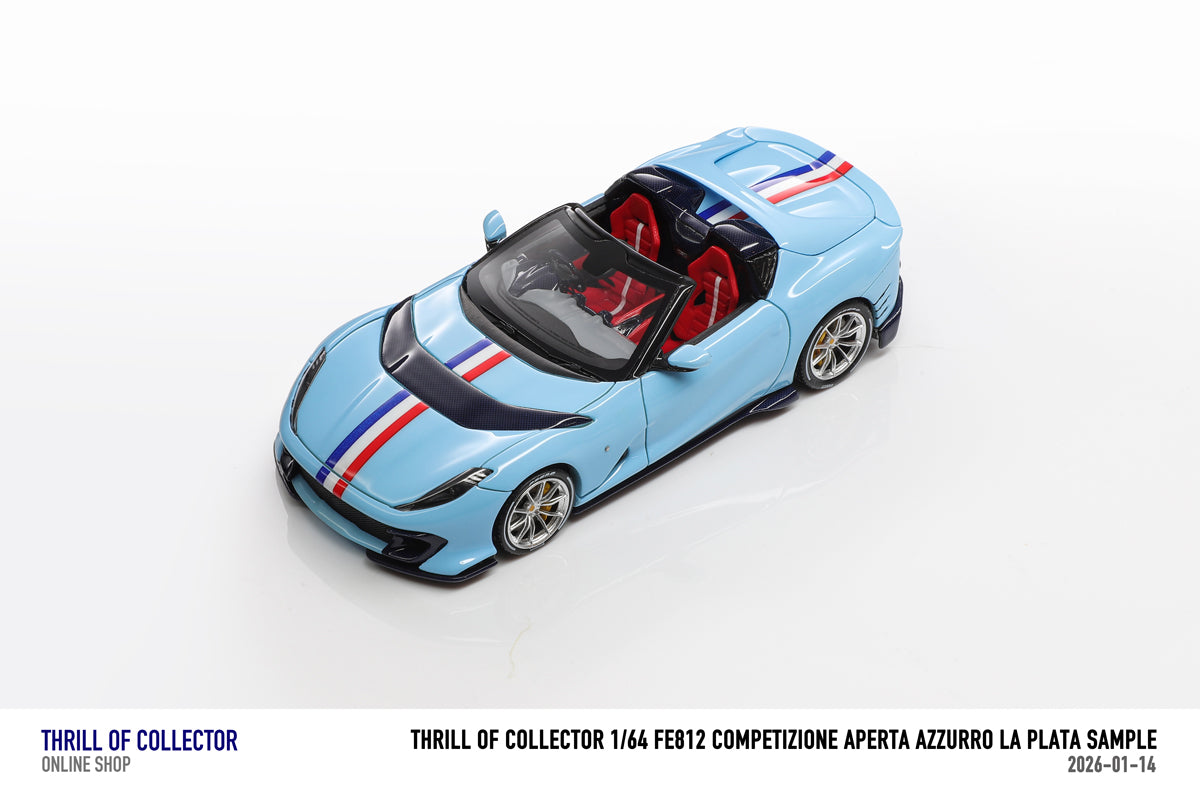 TOC 1:64 Ferrari 812C Aperta (10 Colours) – Horizon Diecast