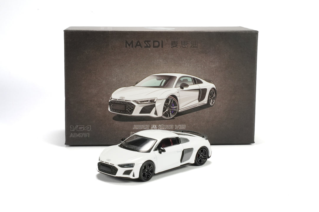 Masdi 1:64 Audi R8 V10 Coupe Performance 2022 (8 Colours)