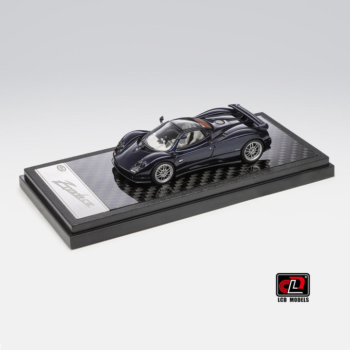 LCD 1:64 Pagani Zonda C12 Coupe Aurora blue LCD64044-BU