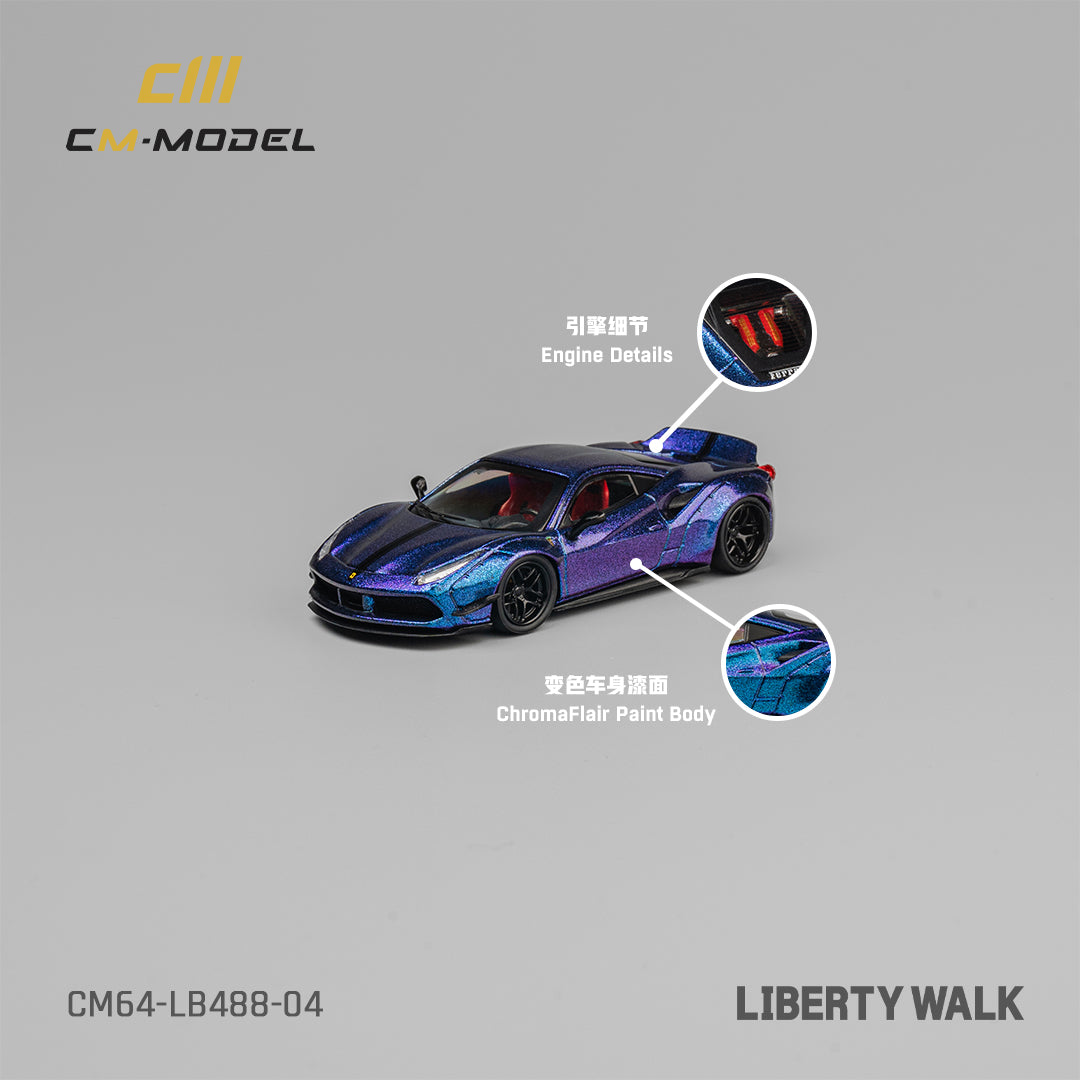 CM Model 1:64 LBWK 488 Widebody Chameleon CM64-LB488-04 – Horizon Diecast