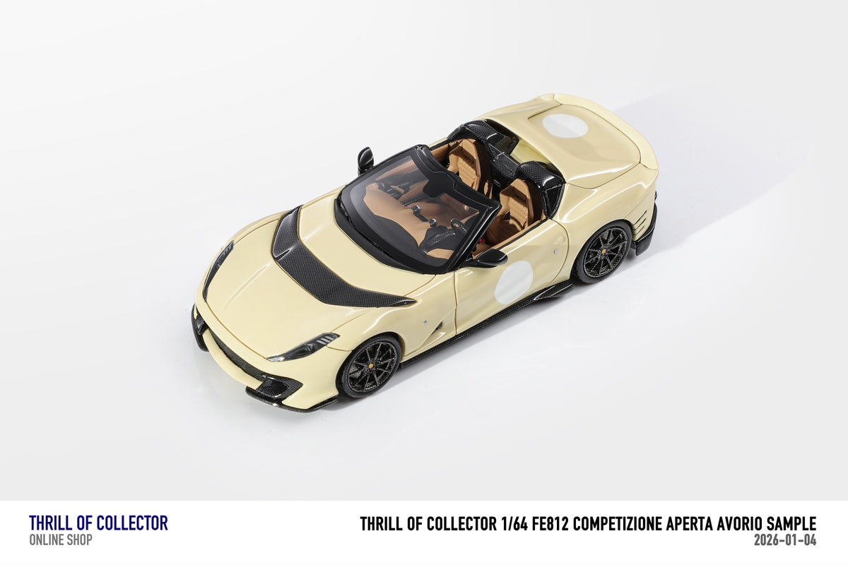 TOC 1:64 Ferrari 812C Aperta (10 Colours) – Horizon Diecast