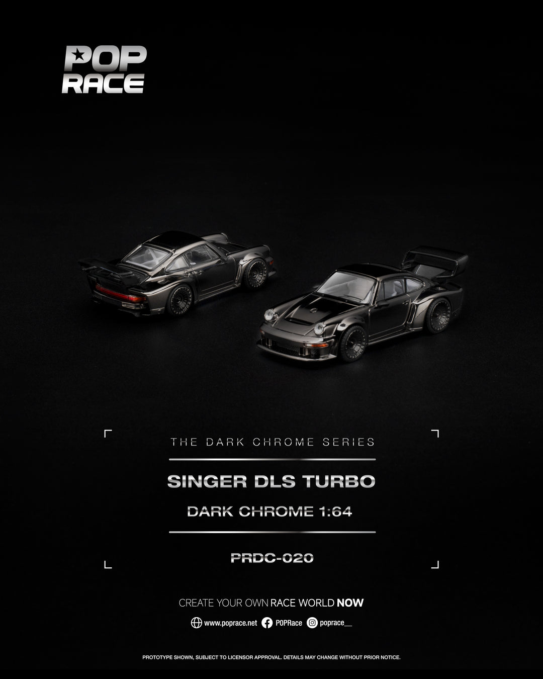 [Preorder] POPRACE 1:64 SINGER DLS TURBO PRDC020