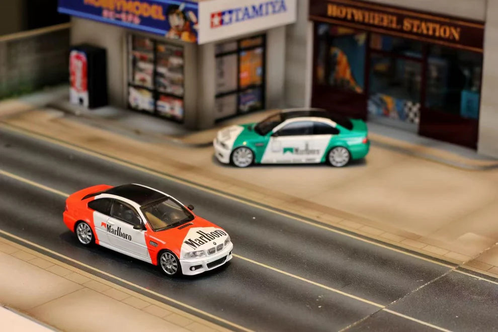 Street Weapon 1:64 BMW E46 M3 Marlboro (2 Colours)