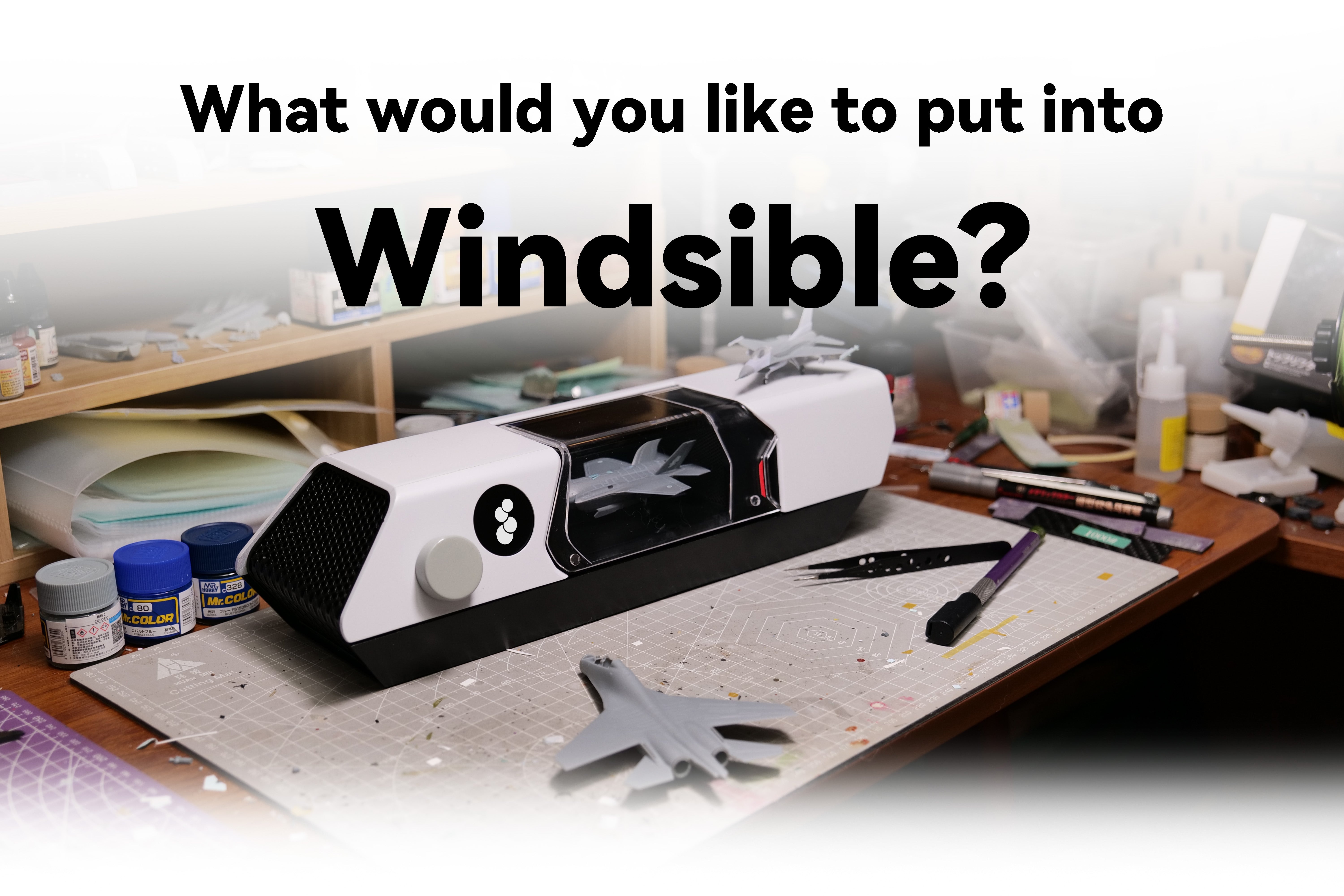 Fun-Tech-Lab 1:64 Windsible: Desktop Wind Tunnel – Horizon Diecast