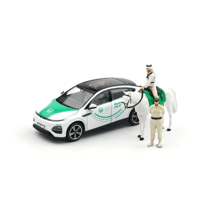 [Preorder] XCARTOYS 1:64 XPENG G6 Dubai Police Set