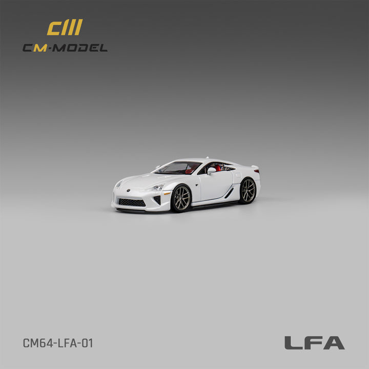 [Preorder] CM Model 1:64 Lexus LFA Pearl white