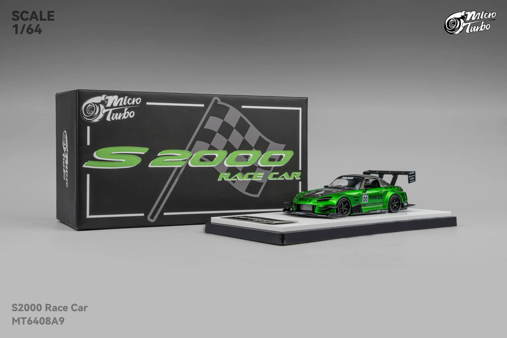 Preorder] Microturbo 1:64 Custom S2000 RB - Metallic Green