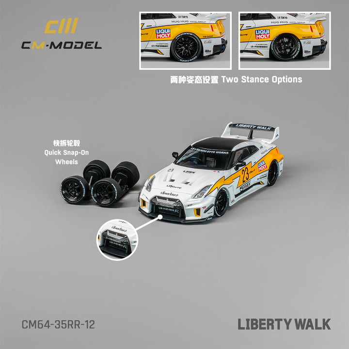 [Preorder] CM Model 1:64 Nissan LBWK GT35RR Super silhouette No.23