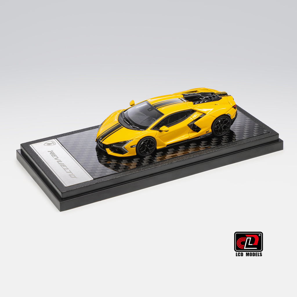 Preorder] LCD 1:64 Lamborghini Revuelto Yellow 20th Anniversary