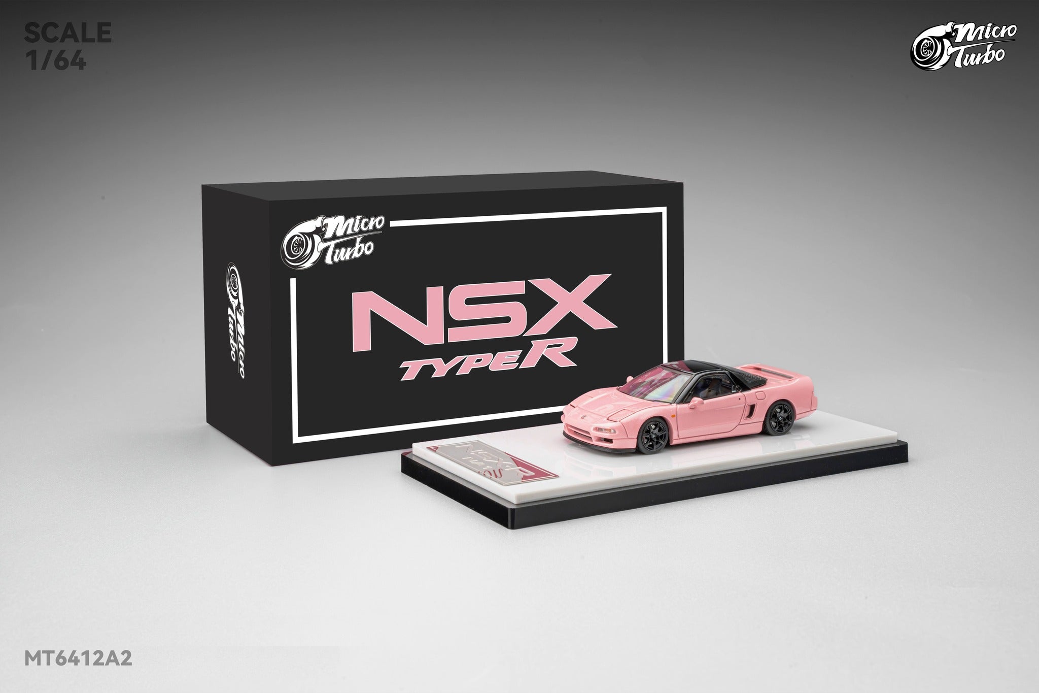 Preorder] Microturbo 1:64 Custom NSX-R NA1 - Metallic Pink