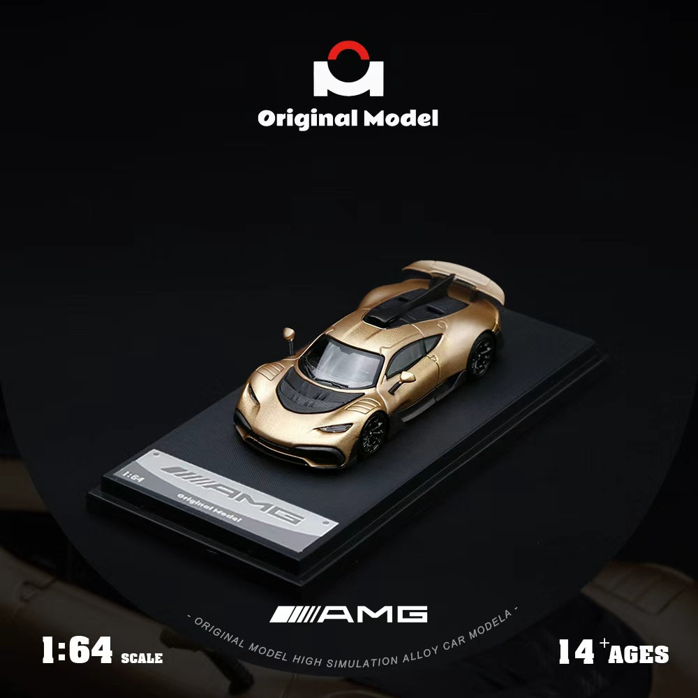 Preorder] Original Model 1:64 Mercedes AMG One Champagne Gold