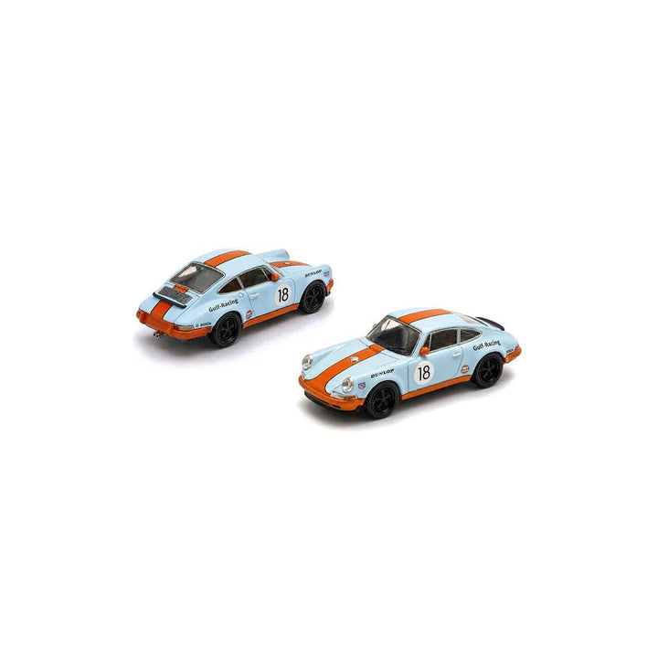 [Preorder] POPRACE 1:64 SINGER RACING ORANGE/BLUE 
