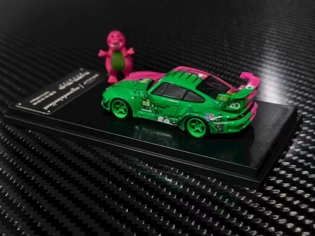 [Preorder] Model Collect 1:64 Porsche RWB993 High Wing Dragon Livery with Small Dragon MC640023M