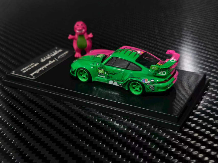 [Preorder] Model Collect 1:64 Porsche RWB993 High Wing Dragon Livery with Small Dragon MC640023M