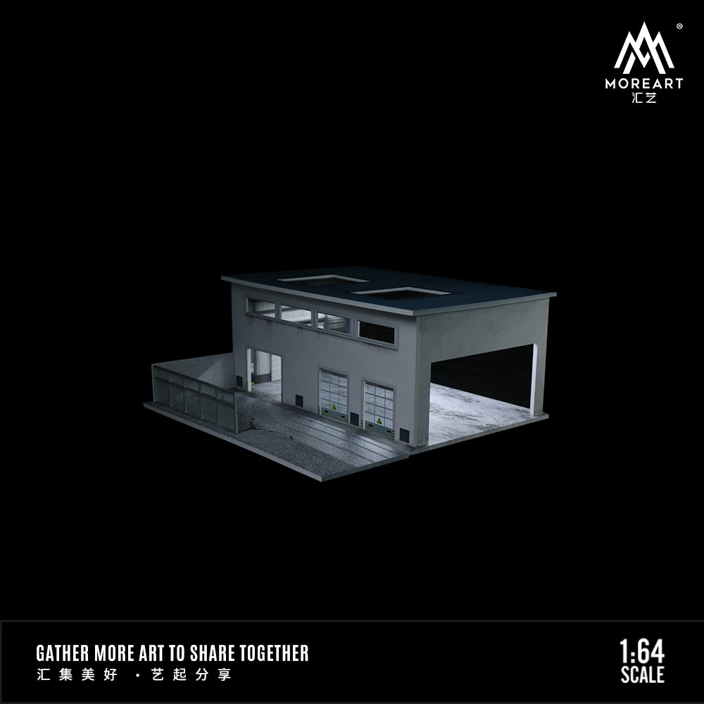 [Preorder] MoreArt 1:64 Factory Building Scene Model MO936403