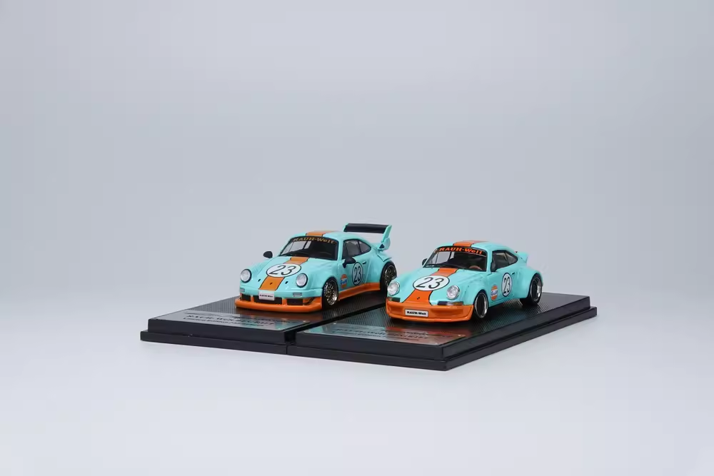 [Preorder] Model Collect 1:64 Porsche Rauh-Welt RWB930 Ducktail - Gulf (2 Versions)