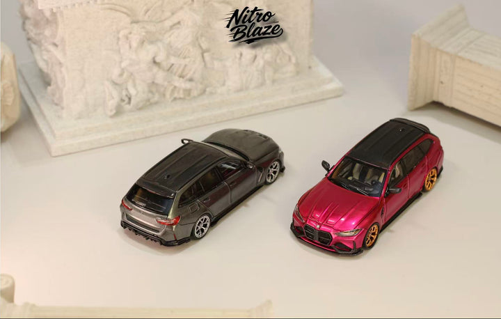 [Preorder] Nitro Blaze 1:64 BMW G81 M3 Touring ADRO (2 Colours)