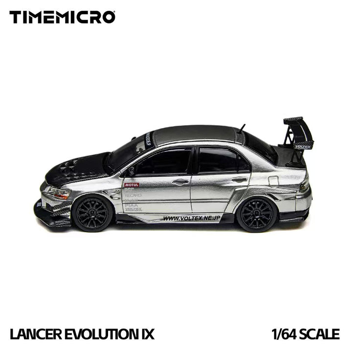 [Preorder] Time Micro 1:64 Mitsubishi Lancer Evolution IX Silver TM800213