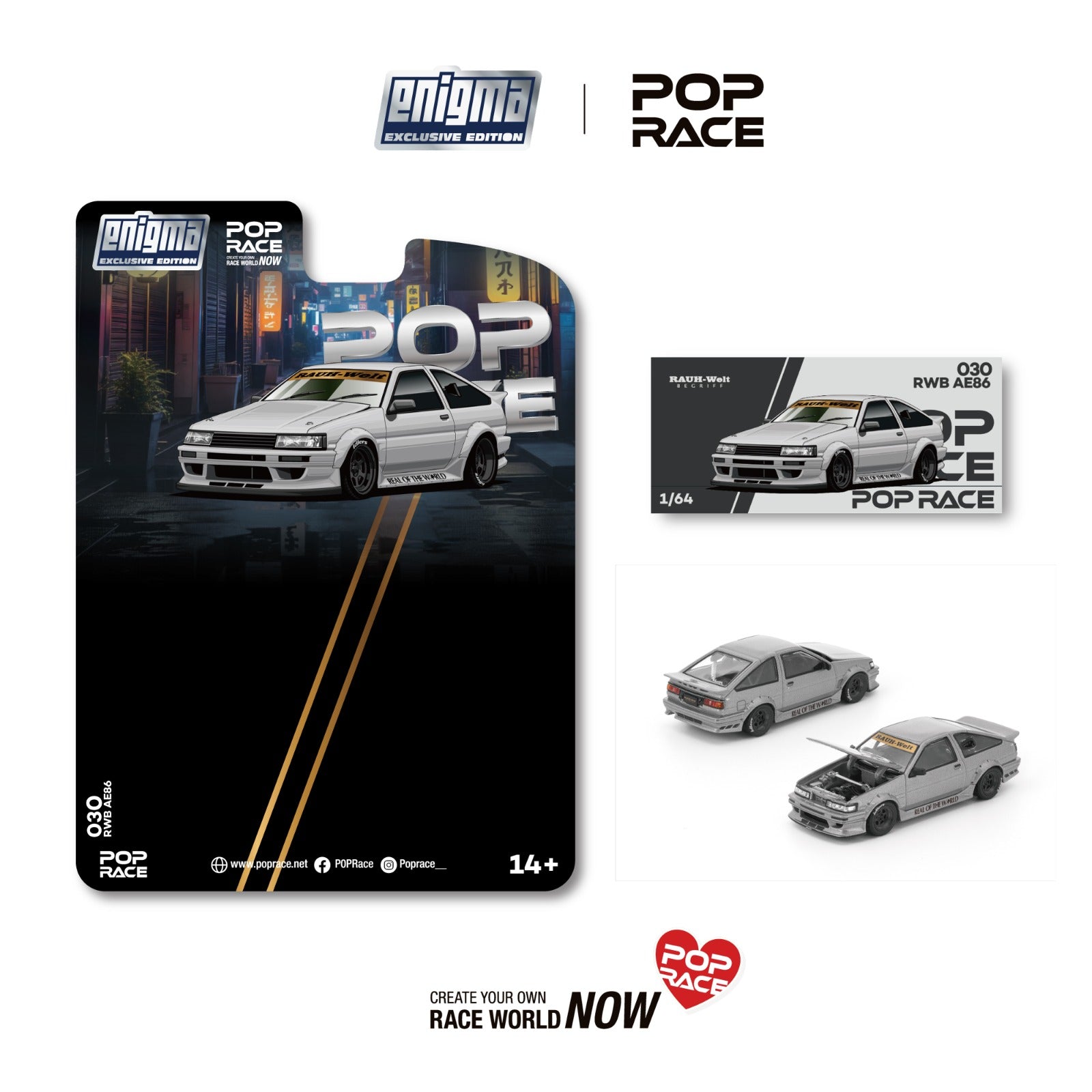 POPRACE 1:64 Diecast Models & Preorders – Horizon Diecast