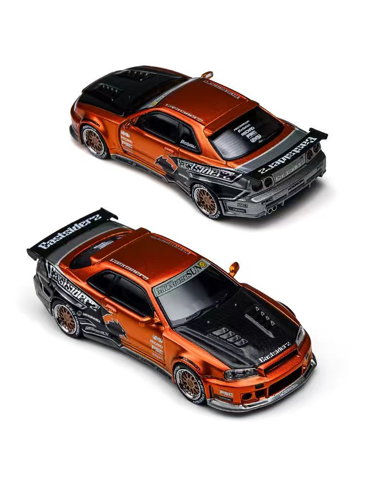 [Preorder] TimeMicro × PSC DESIGN 1:64 Subaru R34 "SMILODON" × IMPREZA "RAIDER" TM648404/TM648304