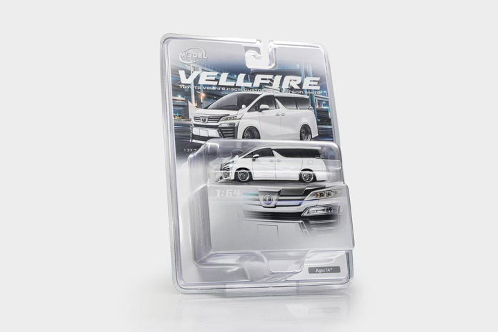 [Preorder] ModelModel 1:64 Toyota Vellfire H30W customized (2 Colours) MM64-Vellfire-001/2
