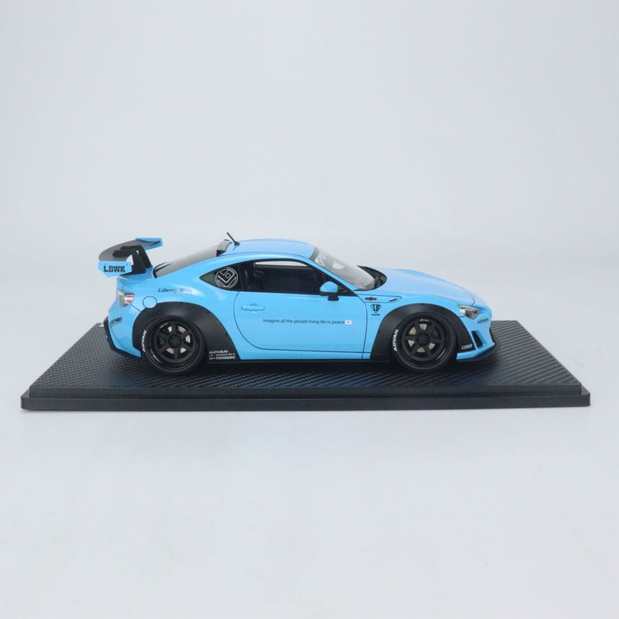 Ignition Model 1:18 LB nation 86 WORKS Full Complete ver.1 Light Blue ...