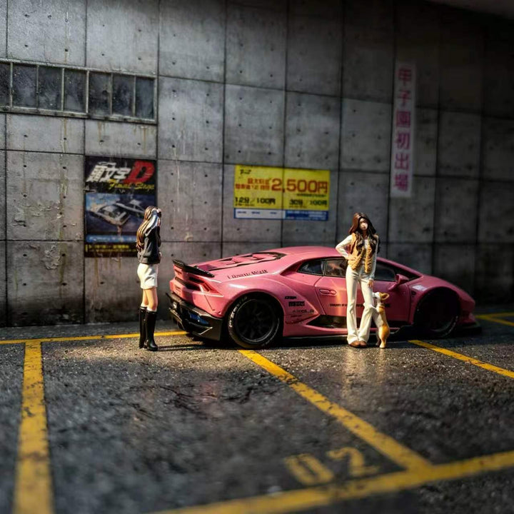 [Preorder] WT Minifactory 1:64 Dog Walking Duo WT2026062218