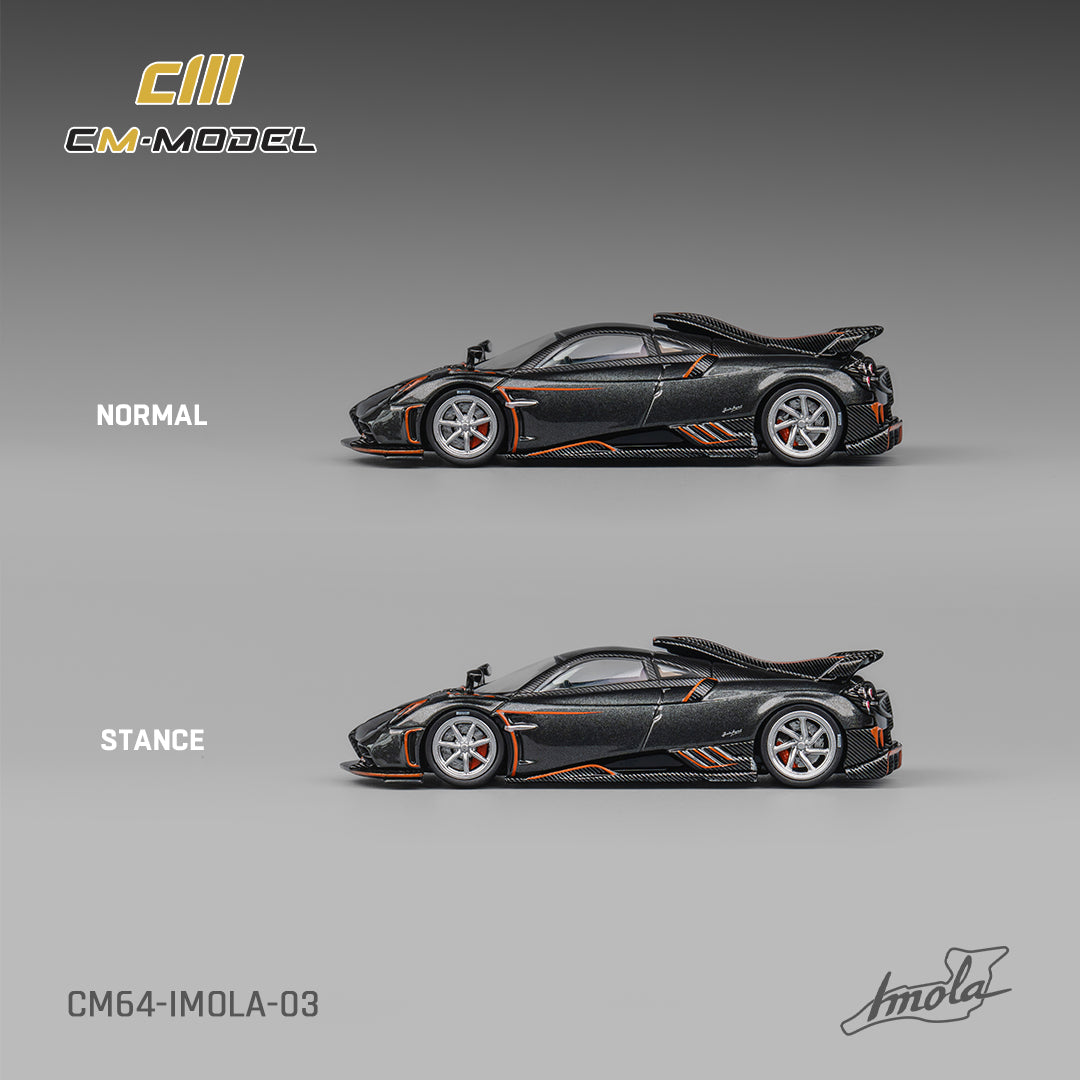 [Preorder] CM Model 1:64 Pagani Imola - Metallic Grey