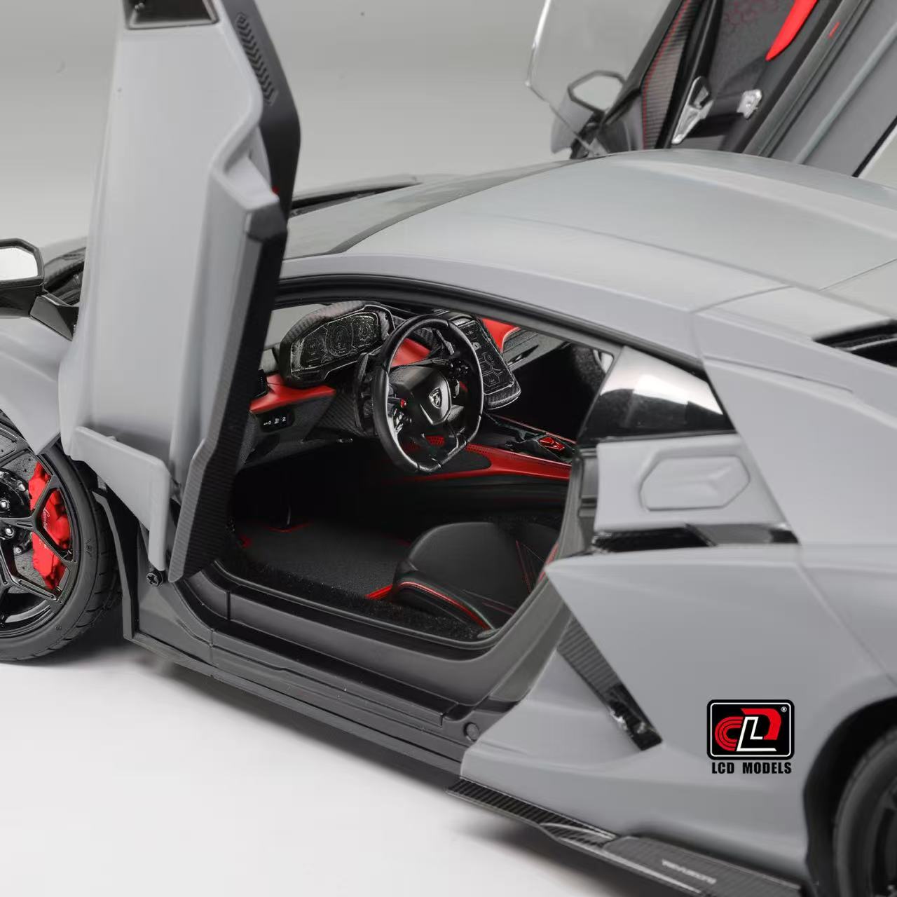 Preorder] LCD 1:18 Lamborghini Revuelto Matte Grey LCD18026-GR